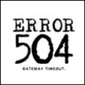 504 Gateway Time Out